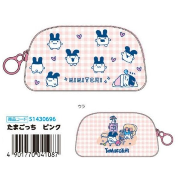 (預購) SUN STAR 塔麻歌子 DEKKA ZIP 筆袋 粉紅色 20251125 SUN STAR 塔麻歌子 DEKKA ZIP 筆袋 粉紅色