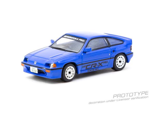 TARMAC WORKS 1/64 本田 HONDA Ballade Sports MUGEN CR-X PRO Blue T64G-TL058-BL TARMAC WORKS 1/64 本田 HONDA Ballade Sports MUGEN CR-X PRO Blue T64G-TL058-BL