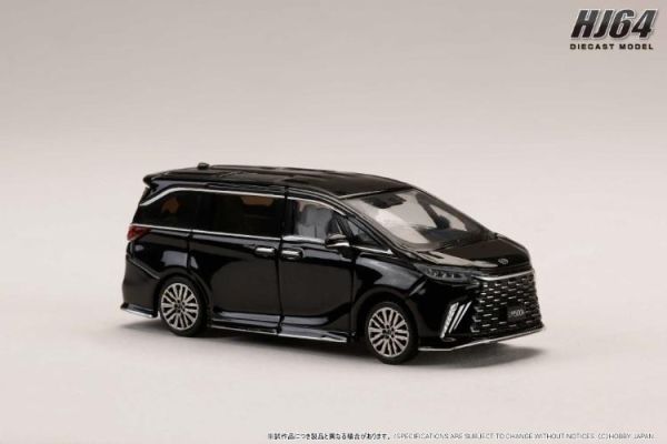 (預購) Hobby JAPAN 1/64 凌志 Lexus LM 500h Customized Version 奢華運兵車高級訂製版 4人座白內裝(右駕) 石墨黑 HJ644076ABK 20260319 Hobby JAPAN 1/64 凌志 Lexus LM 500h Customized Version 奢華運兵車高級訂製版 4人座白內裝(右駕) 石墨黑 HJ644076ABK