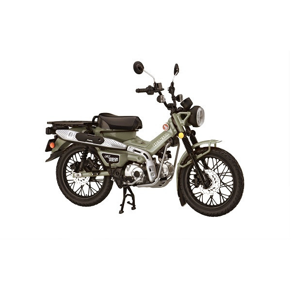 免上色 1/12 HONDA CT125 HUNTER Cub 尤加利樹綠 FUJIMI BikeNX11 富士美 組裝模型 FUJIMI,1/12,NEXT,HONDA,Super,CUB,110,金屬藍,CT125,HUNTER,Cub,躍動紅,啞光棕色,軍規綠,