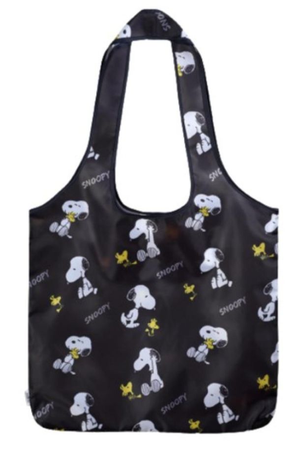 (預購) VIPO 史努比 絨毛吊飾X環保購物袋 黑色款 20260122 VIPO 史努比 絨毛吊飾X環保購物袋 黑色款