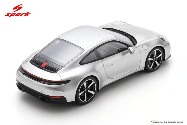(預購) Spark 1/18 保時捷 Porsche 911 Carrera S (992.2), GT-silver 18S1048 20260824 Spark 1/18 保時捷 Porsche 911 Carrera S (992.2), GT-silver 18S1048
