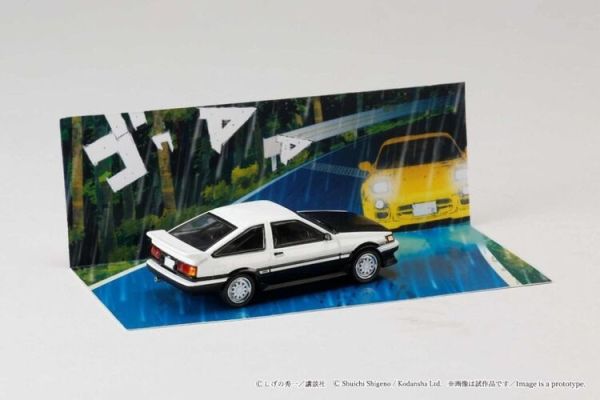 (預購) Hobby JAPAN 1/64 頭文字D 豐田 Toyota COROLLA LEVIN (AE86) / INITIAL D 秋山涉VS高橋啟介 對戰場合 附情境背景板 HJDMD008A 20260101 Hobby JAPAN 1/64 頭文字D 豐田 Toyota COROLLA LEVIN (AE86) / INITIAL D 秋山涉VS高橋啟介 對戰場合 附情境背景板 HJDMD008A