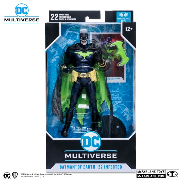 McFarlane Toys 麥法蘭 7吋 DC MULTIVERS 黑暗騎士 金屬 地球22 感染蝙蝠俠 可動完成品 McFarlane Toys,麥法蘭,7吋,DC,MULTIVERS,黑暗騎士 ,金屬,地球22,感染蝙蝠俠,可動完成品,