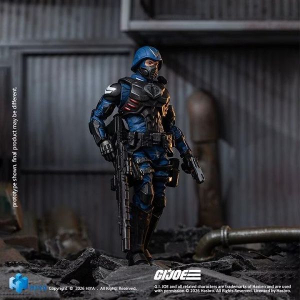 (預購) Hiya Toys E.M.S. 1/18 10.5cm 特種部隊 眼鏡蛇軍官 EMG0454 可動完成品 20260825 Hiya Toys E.M.S. 1/18 10.5cm 特種部隊 眼鏡蛇軍官 EMG0454 可動完成品