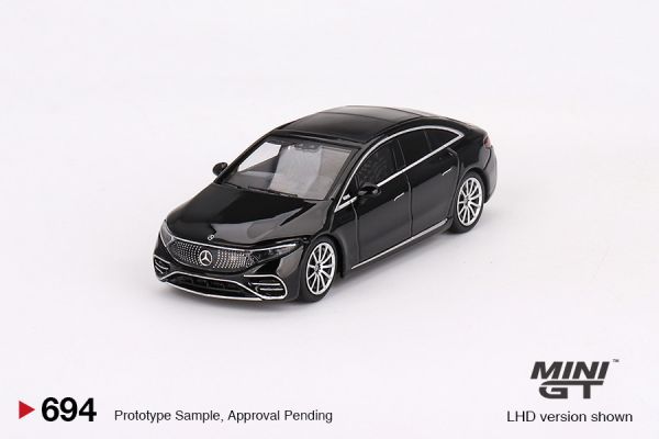 MINIGT 1/64 賓士 Mercedes-Benz EQS 580 4MATIC Black 左駕 MINIGT 1/64 賓士 Mercedes-Benz EQS 580 4MATIC Black 左駕