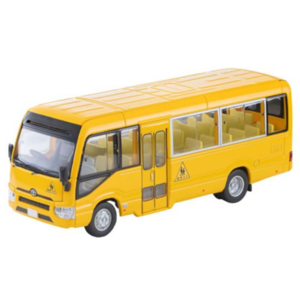 TOMYTEC 1/64 TLV-N348a 豐田 Toyota Coaster 幼兒專用車 黃 TOMYTEC 1/64 TLV-N348a 豐田 Toyota Coaster 幼兒專用車 黃