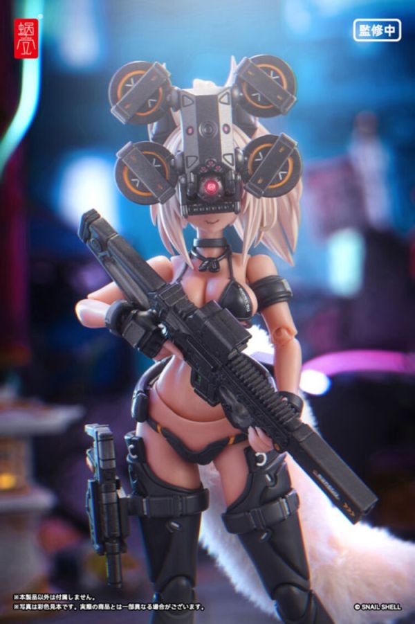 (預購) 蝸之殼 1/12 狐火戰姬 穗乃火 泳裝Ver. RA-04 可動完成品 20251211 蝸之殼 1/12 狐火戰姬 穗乃火 泳裝Ver. RA-04 可動完成品