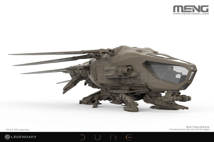 MENG 1/72 沙丘 Dune 哈肯能撲翼機 組裝模型 MENG 1/72 沙丘 Dune 哈肯能撲翼機 組裝模型