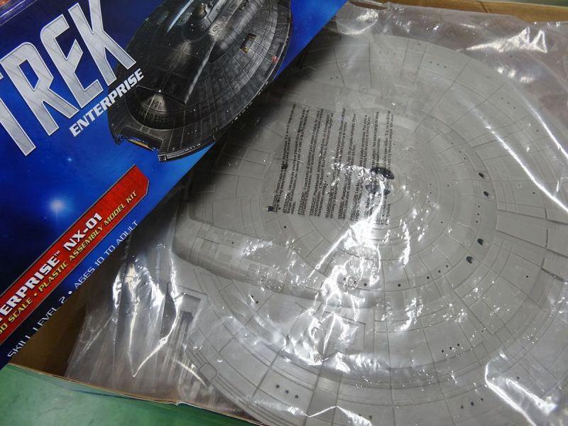 POLAR LIGHTS 1/350 星際爭霸戰 STAR TRER ENTERPRISE NX-01 組裝模型  POLAR LIGHTS,1/350,星際爭霸戰,STAR TRER ENTERPRISE,NX-01,組裝模型, 