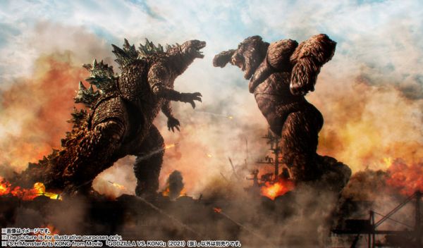 BANDAI SH MonsterArts 金剛 KONG 2021 可動公仔  BANDAI,SH,MonsterArts,金剛,KONG,2021,可動,公仔, 