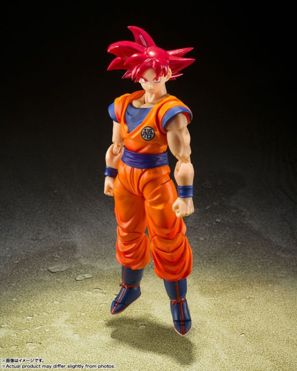 BANDAI S.H.Figuarts SHF 七龍珠超 超級賽亞人之神孫悟空 正直之心的賽亞人之神 可動完成品 BANDAI S.H.Figuarts SHF 七龍珠超 超級賽亞人之神孫悟空 正直之心的賽亞人之神 可動完成品