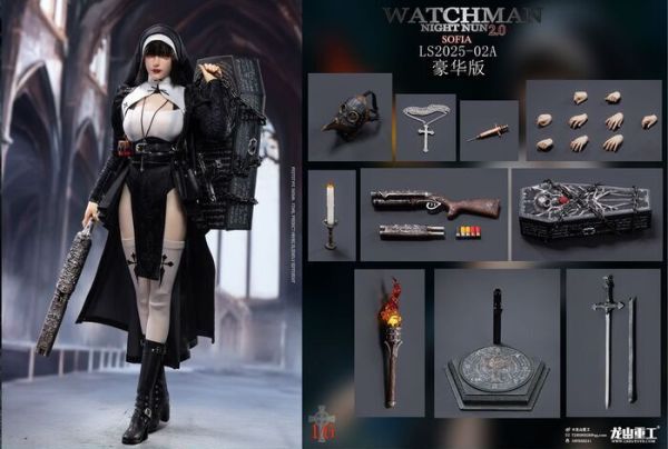 [豪華版] 龍山重工 1/6 黑夜的救贖 第二彈 索菲婭 可動完成品 [豪華版] 龍山重工 1/6 黑夜的救贖 第二彈 索菲婭 可動完成品