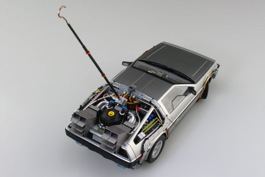 [完全新開模] AOSHIMA 青島 1/24 Movie Mecha 回到未來 時光機 DeLorean time machine DMC-12 迪羅倫 組裝模型 [完全新開模] AOSHIMA 青島 1/24 Movie Mecha 回到未來 時光機 DeLorean time machine DMC-12 迪羅倫 組裝模型