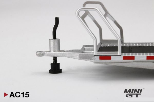 MINIGT 1/64 汽車拖車 TypeA 銀  MINIGT,1/64,汽車拖車,TypeA,銀, 