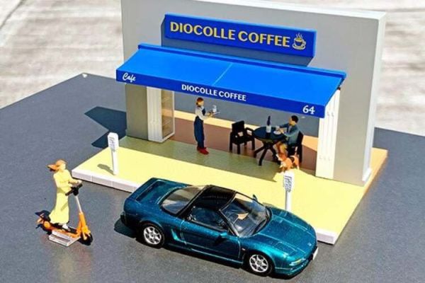 (預購) TOMYTEC 1/64 Diocolle 64 #Car Snap 21a Café Terrace (預購) TOMYTEC 1/64 Diocolle 64 #Car Snap 21a Café Terrace
