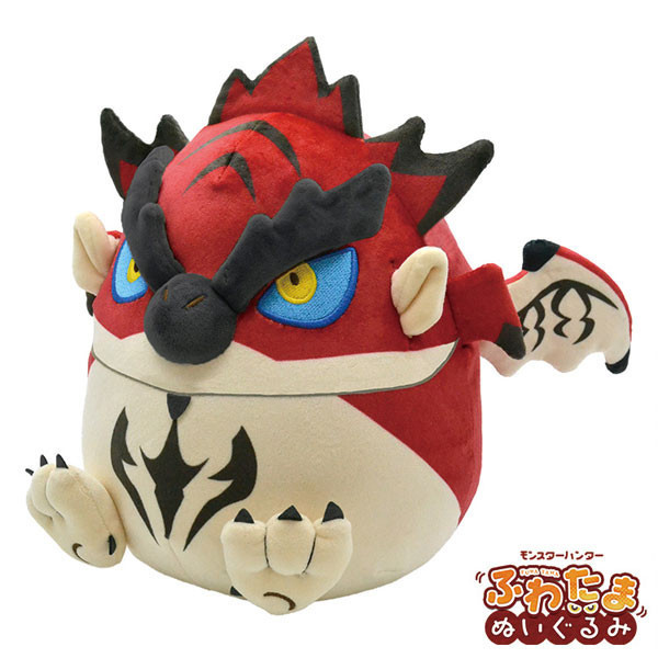 [再販] CAPCOM 魔物獵人 蓬鬆蛋形 絨毛玩偶 火龍 利歐雷烏斯 [再販] CAPCOM 魔物獵人 蓬鬆蛋形 絨毛玩偶 火龍 利歐雷烏斯