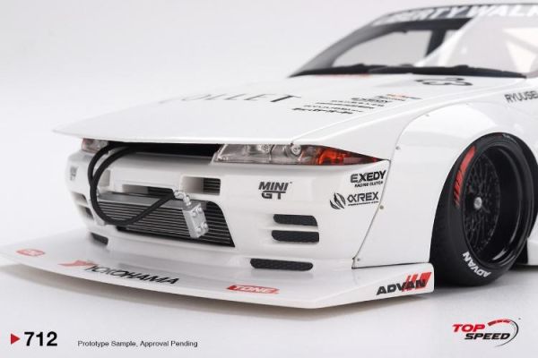 (預購) Topspeed 1/18 日產 LBWK Nissan Skyline GT-R (R32) Kaido Works LB-Hinomaru TS0712 20260421 Topspeed 1/18 日產 LBWK Nissan Skyline GT-R (R32) Kaido Works LB-Hinomaru TS0712