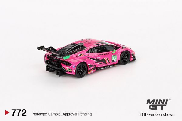 MINIGT 1/64 藍寶堅尼 Lamborghini Huracán GT3 EVO2 #83 Iron Dames  IMSA 2023 戴通納24耐 MINIGT 1/64 藍寶堅尼 Lamborghini Huracán GT3 EVO2 #83 Iron Dames  IMSA 2023 戴通納24耐