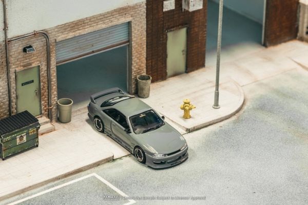 TARMAC WORKS 1/64 日產 VERTEX Silvia (S14) Grey T64G-018-GY TARMAC WORKS 1/64 日產 VERTEX Silvia (S14) Grey T64G-018-GY