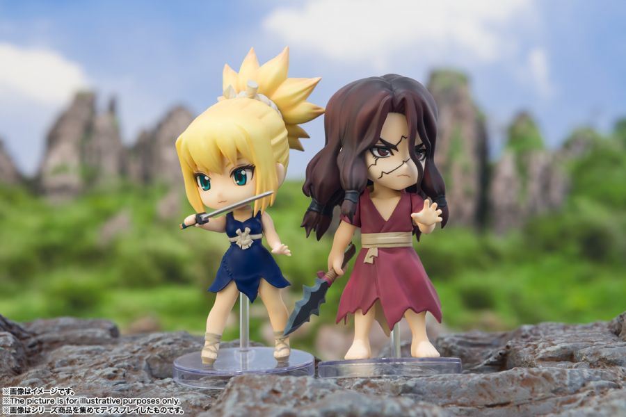 BANDAI Figuarts mini Dr.STONE 新石紀 獅子王司＆琥珀 分別販售 BANDAI,Figuarts mini,Dr.STONE,新石紀,獅子王司,＆,琥珀,分別販售,