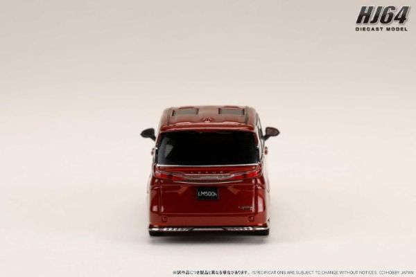(預購) Hobby JAPAN 1/64 凌志 Lexus LM 500h Customized Version 奢華運兵車高級訂製版 4人座白內裝(右駕) 瑪瑙紅 HJ644076AR 20260319 Hobby JAPAN 1/64 凌志 Lexus LM 500h Customized Version 奢華運兵車高級訂製版 4人座白內裝(右駕) 瑪瑙紅 HJ644076AR