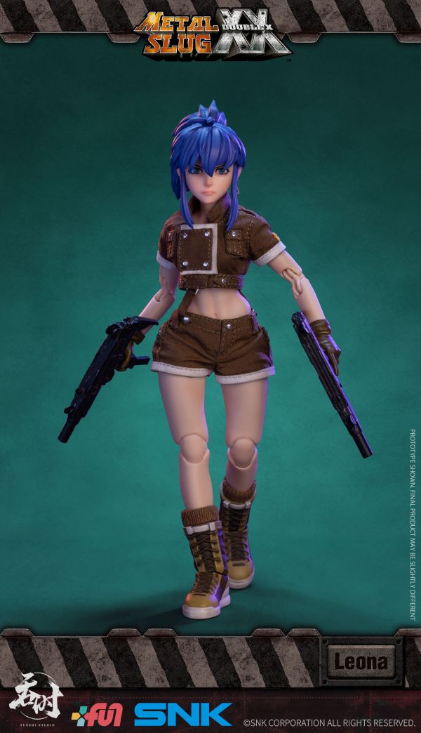 吞時工作室 1/12 越南大戰XX 合金彈頭XX 莉安娜·哈迪蘭 Leona Heidern 可動完成品 吞時工作室 1/12 越南大戰XX 合金彈頭XX 莉安娜·哈迪蘭 Leona Heidern 可動完成品
