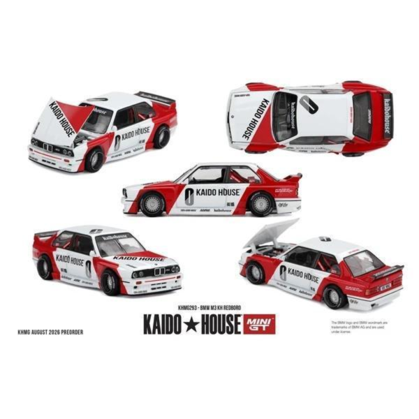 (預購) KAIDO HOUSE 1/64 寶馬 BMW M3 KH REDBORO KHMG293 20260820 KAIDO HOUSE 1/64 寶馬 BMW M3 KH REDBORO KHMG293