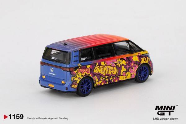 (預購) MINIGT 1/64 福斯 Volkswagen ID.Buzz KW/BBS LHD 吊卡版 MGT01159-BL 20251113 MINIGT 1/64 福斯 Volkswagen ID.Buzz KW/BBS LHD 吊卡版 MGT01159-BL