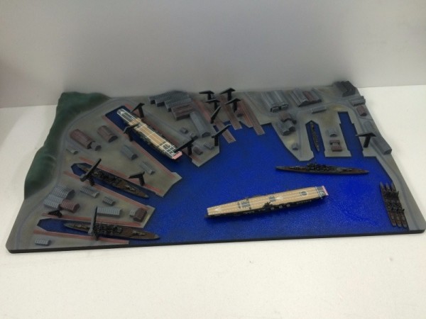 1/3000 佐世保軍港 FUJIMI 軍港2 富士美 組裝模型 FUJIMI,橫須賀軍港,佐世保,1/3000,