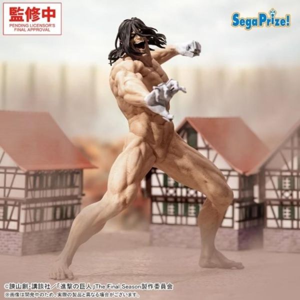 (預購) SEGA 景品 GigantiX 進擊的巨人 艾連・葉卡 進擊的巨人Ver. 2612 20260604 SEGA 景品 GigantiX 進擊的巨人 艾連・葉卡 進擊的巨人Ver.