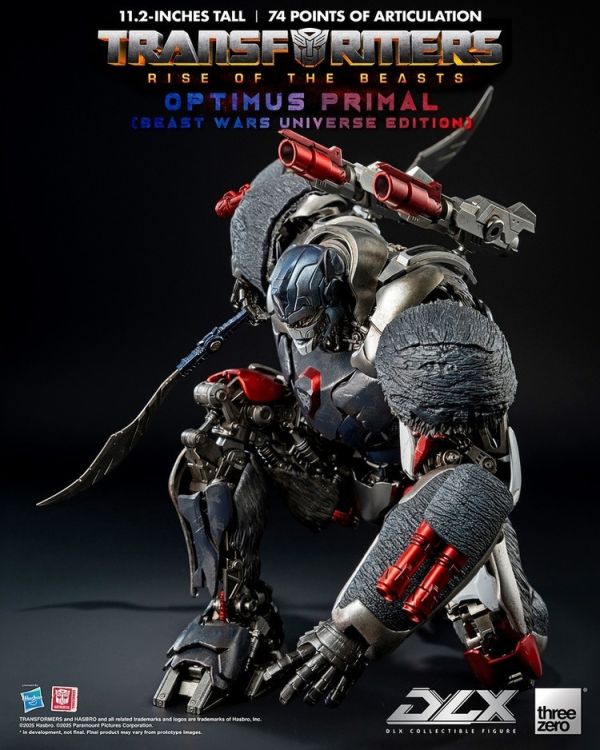 (預購) threezero DLX 變形金剛:萬獸崛起 金剛王 特種變形勇士版 28.5cm 3Z08854W0 可動完成品 20251222 threezero DLX 變形金剛:萬獸崛起 金剛王 特種變形勇士版 28.5cm 3Z08854W0 可動完成品