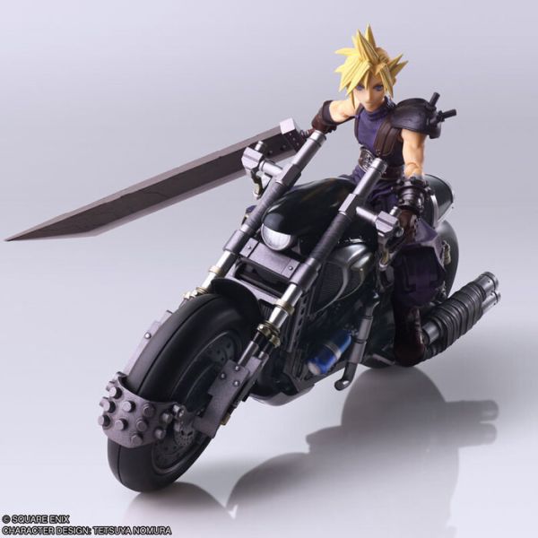 SQUARE ENIX BRING ARTS FF7 太空戰士7 最終幻想7 克勞德 & 重型機車 HARDY-DAYTONA 套組 可動完成品 SQUARE ENIX BRING ARTS FF7 太空戰士7 最終幻想7 克勞德 & 重型機車 HARDY-DAYTONA 套組 可動完成品