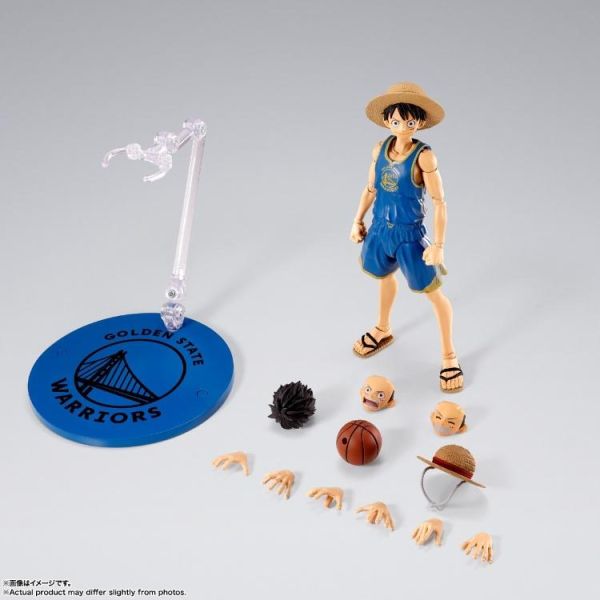 (預購) BANDAI S.H.Figuarts SHF 航海王 ONE PIECE×NBA 魯夫 勇士隊 WARRIORS ver. 可動完成品 20260420 BANDAI S.H.Figuarts SHF 航海王 ONE PIECE×NBA 魯夫 勇士隊 WARRIORS ver. 可動完成品
