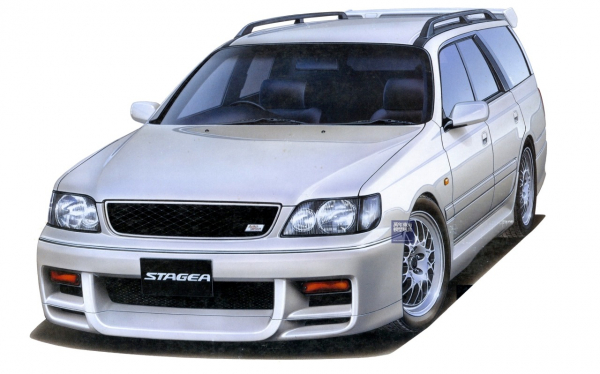 1/24 NISSAN STAGEA AUTECH 260RS/25X FOUR FUJIMI ID147 富士美 組裝模型 FUJIMI,1/24,ID,NISSAN,STAGEA,AUTECH,260RS,25X,FOUR,