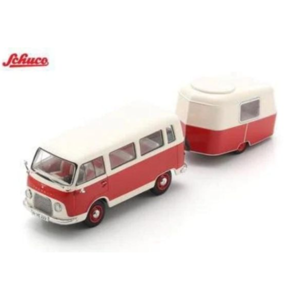 (預購) Schuco 1/43 1955 福特 Ford FK 1000 with Eriba Puck trailer 43U00116 20260723 Schuco 1/43 1955 福特 Ford FK 1000 with Eriba Puck trailer 43U00116