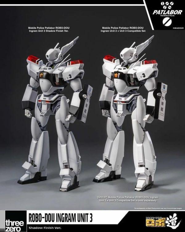 (預購) threezero ROBO-DOU 機動警察 英格拉姆 3號機 明暗塗裝版 23cm 3Z10966W0 20260825 threezero ROBO-DOU 機動警察 英格倫3號機 明暗塗裝版 23cm 3Z10966W0