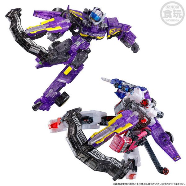 BANDAI MINIPLA 爆上戰隊 BoonBoomger BIG-9 奔轟機械人合體機套裝 透明版 BANDAI MINIPLA 爆上戰隊 BoonBoomger BIG-9 奔轟機械人合體機套裝 透明版