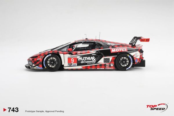 (預購) TOP SPEED 1/18 藍寶堅尼 Lamborghini Temerario GT3 #9 Pfaff Motorsports 2026 IMSA Sebring 12 Hrs TS0743 20260824 TOP SPEED 1/18 藍寶堅尼 Lamborghini Temerario GT3 #9 Pfaff Motorsports 2026 IMSA Sebring 12 Hrs TS0743