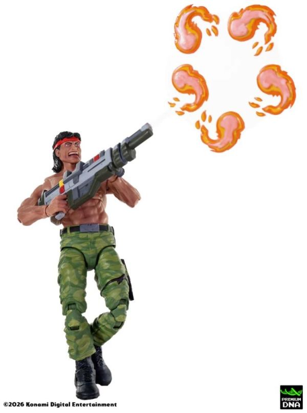 (預購) Premium DNA 1/12 魂斗羅 Lance Bean 6吋 可動完成品 20260302 Premium DNA 1/12 魂斗羅 Lance Bean 6吋 可動完成品