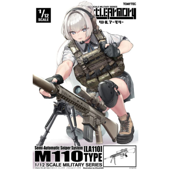 TOMYTEC 1/12 迷你武裝 LA110 M110SASS TYPE TOMYTEC 1/12 迷你武裝 LA110 M110SASS TYPE