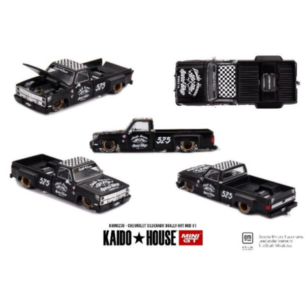 (預購) KaidoHouse x MINIGT 1/64 雪佛蘭 Chevrolet Silverado Dually Hot Rod V1 KHMG236 20251023 (預購) KaidoHouse x MINIGT 1/64 雪佛蘭 Chevrolet Silverado Dually Hot Rod V1 KHMG236 20251023
