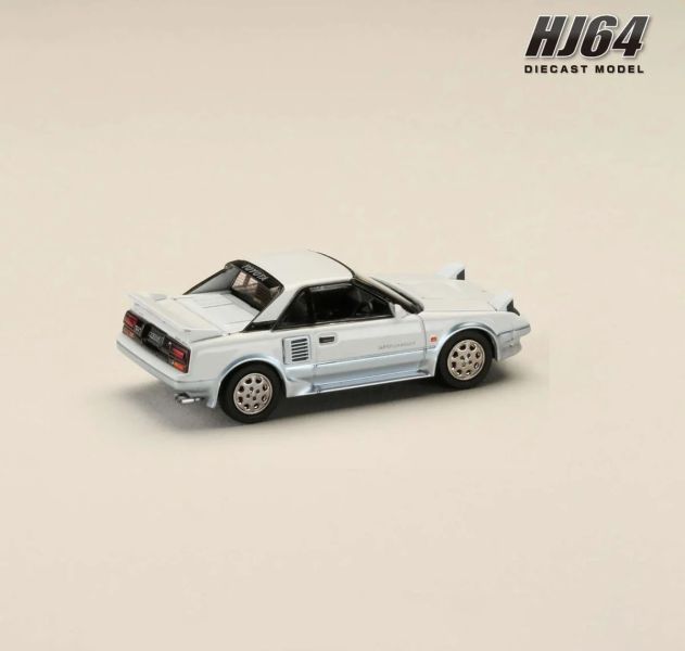 Hobby JAPAN 1/64 豐田 Toyota MR2 1600G-LIMITED SUPER CHARGER 1986  閃白銀 (雙色) Hobby JAPAN 1/64 豐田 Toyota MR2 1600G-LIMITED SUPER CHARGER 1986  閃白銀 (雙色)