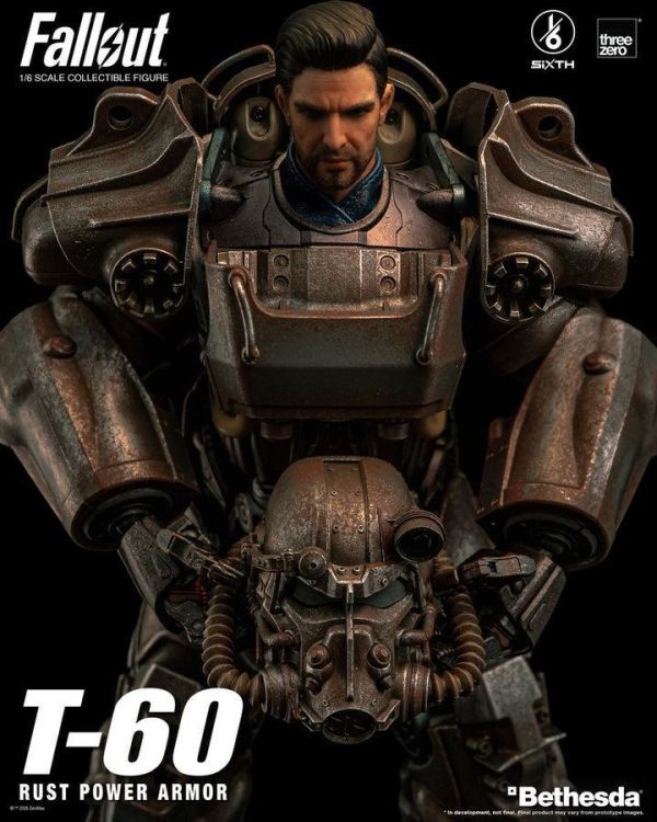 (預購) threezero 1/6 異塵餘生 T-60 鏽蝕動力裝甲 36.8cm 3Z10052W0 完成品 20260914 threezero 1/6 異塵餘生 T-60 鏽蝕動力裝甲 36.8cm 3Z10052W0 完成品