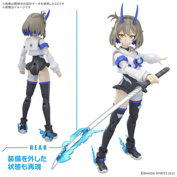 BANDAI 30MS 015 組裝少女輕作戰 SIS-N00 蒼麗 顏色B 組裝模型 BANDAI 30MS 015 組裝少女輕作戰 SIS-N00 蒼麗 顏色B 組裝模型