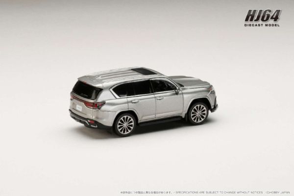 (預購) Hobby JAPAN 1/64 LEXUS LX600 F Sport - Black Interior 黑內裝 Sonic Titanium 音速鈦銀 HJ644061BT 20251107 Hobby JAPAN 1/64 LEXUS LX600 F Sport - Black Interior 黑內裝 Sonic Titanium 音速鈦銀 HJ644061BT