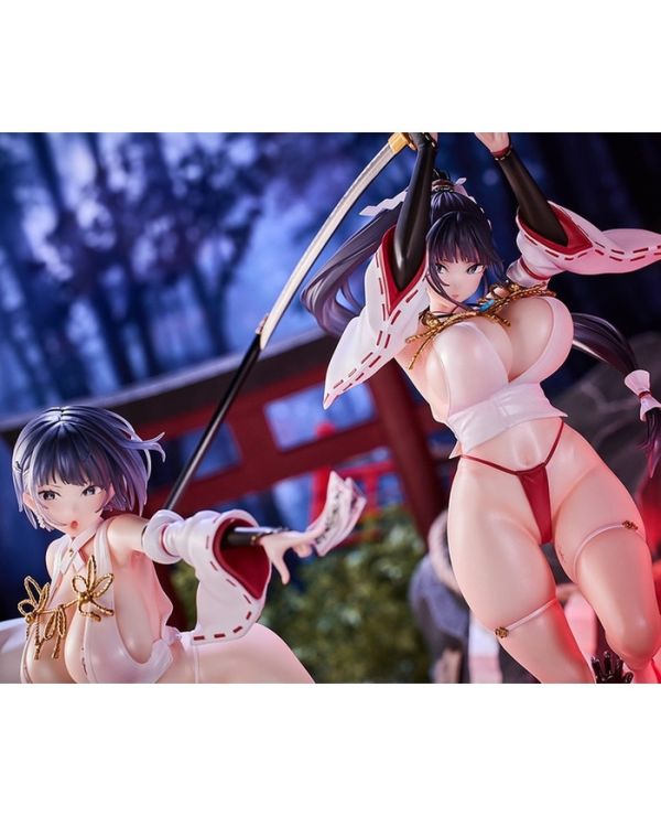 [18禁商品] HOTVENUS 1/6 淪為奴隸的戰巫女 藤堂朔夜 與 東堂伊織 套組 PVC完成品 [18禁商品] HOTVENUS 1/6 淪為奴隸的戰巫女 藤堂朔夜 與 東堂伊織 套組 PVC完成品