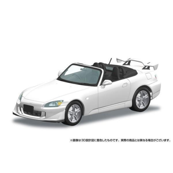 (預購) [免上色快組] AOSHIMA 青島 樂Pla Snap Car 10-GW 本田 HONDA S2000 AP2 TYPE S 2007 經典白 20260825 [免上色快組] AOSHIMA 青島 樂Pla Snap Car 10-GW 本田 HONDA S2000 AP2 TYPE S 2007 經典白
