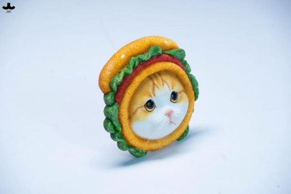 (預購) JXK&small2505 漢堡喵冰箱貼 20260326 JXK&small2505 漢堡喵冰箱貼