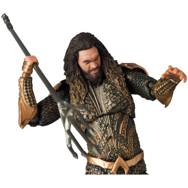 Medicom Toy MAFEX No.209 DC 查克·史奈德之正義聯盟 水行俠 阿跨面 Medicom Toy MAFEX No.209 DC 查克·史奈德之正義聯盟 水行俠 阿跨面
